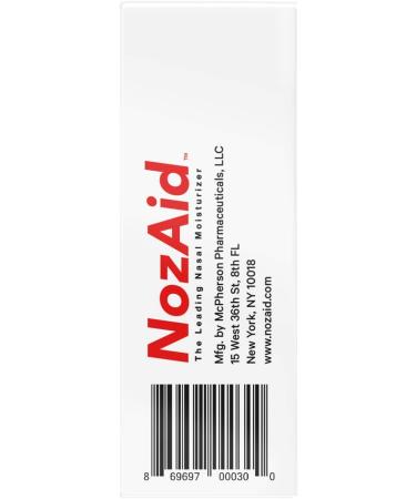 NozAid Nasal Moisturizer Spray | .34 oz | Sesame Oil | Dry, Crusty, Cracked Nose Relief | Stuffy Nose | Nosebleeds | Preservative Free - Buy Online on GoSupps.com