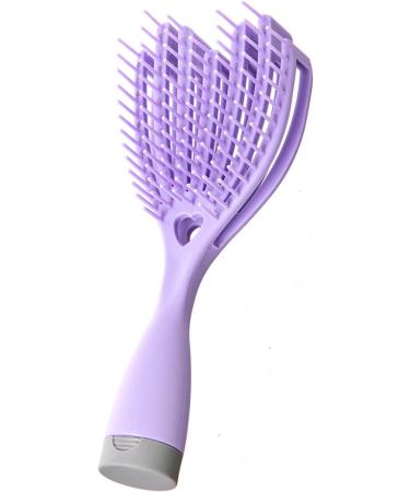 Volumizing Hair Comb Portable Hollow Out Design Gentle Hair Brush Dry Wet Use Excellent PP PET Material - Buy Online on GoSupps.com
