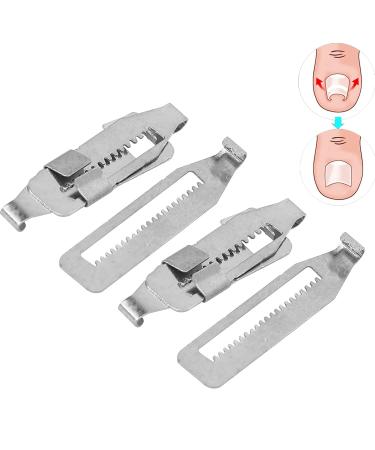 Stainless Steel Ingrown Toenail Corrector - Paronychie Tool Set (2 Pieces) | Pedicure Solutions for Nail Correction - Buy Online on GoSupps.com