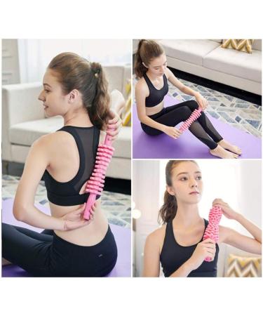 FLY Flu Foam Scooter - Adjustable Muscle Massage & Yoga Therapy Equipment for Pain Relief | Pink Fitness Gadget - Buy Online on GoSupps.com