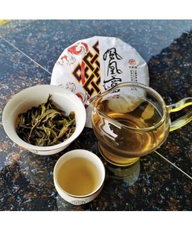 HELLOYOUNG 200g de galette de th Pu'er chinois bio Fenghuang Ancient Tree Soupe de th rouge vif au go t doux et d licat - Buy Online on GoSupps.com