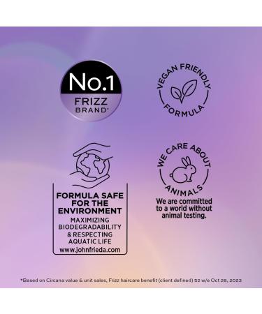 Kao Germany John Frieda Wunder Reparation Shampoo Content 500 ml adhesive package Frizz East Series - Buy Online on GoSupps.com