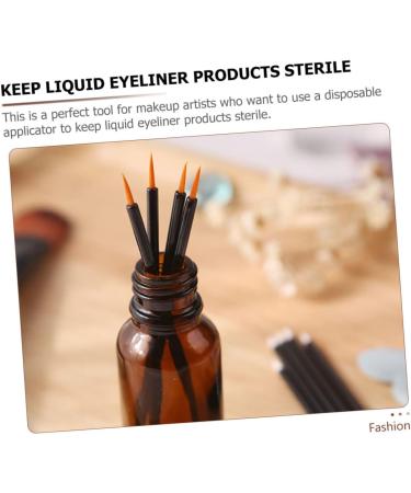 FOMIYES 300 Pcs Disposable Eyeliner Brush Makeup Brush Facial Tools Makeup Eyeliner Brush Make up Face Brush 9x6.5cmx3pcs Blackx3pcs - Buy Online on GoSupps.com