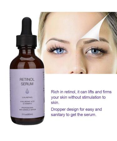 60ml Retinol Facial Serum - Anti-Aging Pore Tightening Wrinkle Removal for Dry & Ripe Skin - International Shipping Available - Buy Online on GoSupps.com