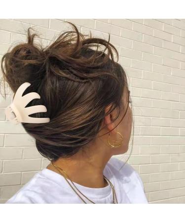 ATODEN 5 Pcs Matte Octopus Hair Clips | Large Strong Grip Claw Clips for Women | Non-slip Jaw Clips for Thick & Medium Hair | Hair Styling Accessories - Buy Online on GoSupps.com