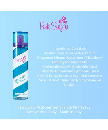 Pink Sugar Berry Blast Hair Perfume & Body Mist 3.38 fl. oz. - Sweet and Fruity Scent for Hair and Body - Buy Online on GoSupps.com