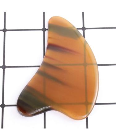 Handmade Buffalo Horn Gua Sha Board - 1Pc Scraping Massage Tool for Muscle Pain Relief - Buy Online on GoSupps.com