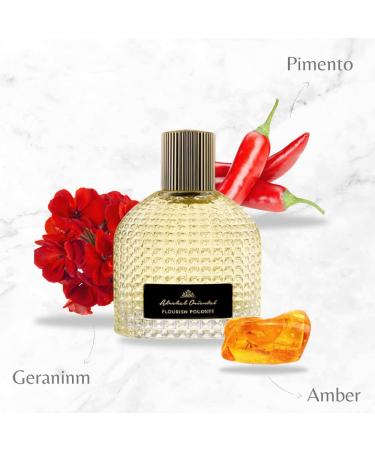 Flourish Poudree - Parfum Spray - Unisex - by Al-Rehab Oriental - 75ml(2.53 Fl Oz) - Buy Online on GoSupps.com
