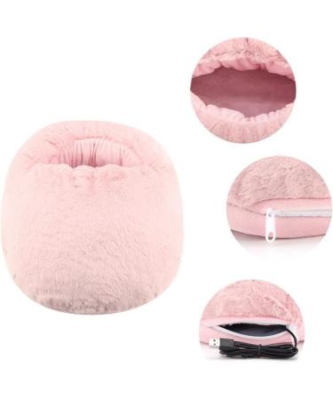 Electric Heated Foot Warmer Ultra Soft Flannel Fleece Fast Heating Pad Heated Foot Warmers for Men and Wome (Color : Pink) - Buy Online on GoSupps.com