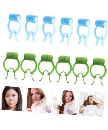 DOITOOL 48 pcs Snoring Nose Care Devices & Nasal Slimmer Set - Wide Plastic Foam Rings for Breathing Training - Assorted Colors - Buy Online on GoSupps.com