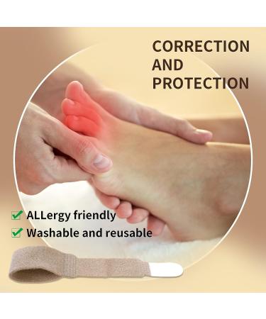 WLLHYF 10 PCS Fabric Finger Toe Wraps - Cushioned Bandages for Sprained & Broken Toes - Buy Online on GoSupps.com