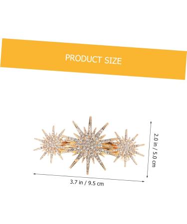 FRCOLOR hairpin fine decorate European and American crystal hair clips Diamond Miss alloy crystal small hair clips rhinestones spring clip hair barrettes spring women hair accessories - Buy Online on GoSupps.com