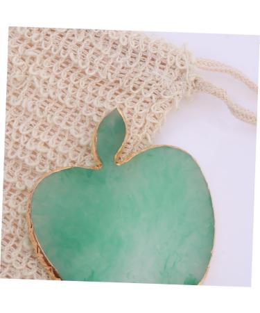 9x8.6cm Green Resin Nail Art Mixing Palette - Manicure Cosmetic Pigment & Polish Makeup Display Plate - Buy Online on GoSupps.com