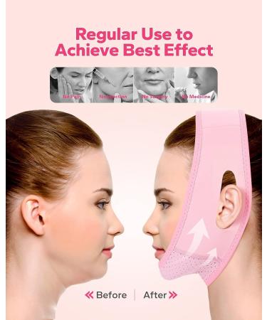 Meto V Line Face Strap - Reusable Chin Reducer & Double Chin Patch for V Shaped Face - 1 Count - Buy Online on GoSupps.com