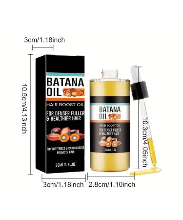 Buy 2PCS Batana Oil Spray for Hair Growth | Boost Thicker Fuller Hair & Prevent Hair Loss | 30ml Each Fast International Shipping - Buy Online on GoSupps.com