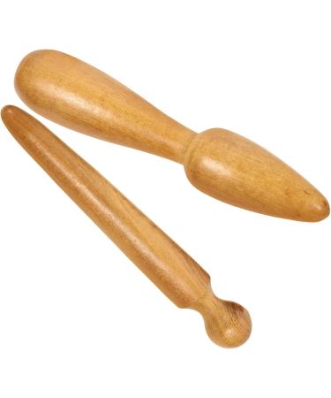 Acupress Stable Wooden Massager for Cats & Humans | Multi-Use Thai Facial & Neck Massage Tool | International Shipping Available - Buy Online on GoSupps.com