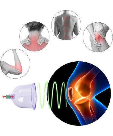 NIMOA Cupping Suction Cups - Traditional Chinese Cupping Massage & Acupuncture Therapy for Pain Relief - Buy Online on GoSupps.com