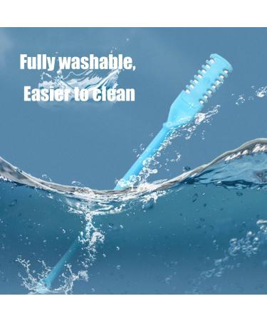 2-in-1 Nasal Hair Cutter & Trimmer - 360 Rotating Nose Hair Plucker & Ear Picker | Portable Beige Manual Nose Hair Knife - Buy Online on GoSupps.com