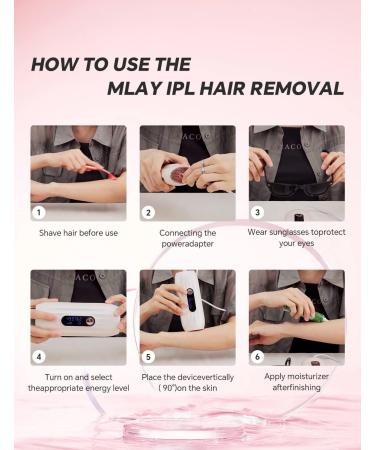 IPL Laser Hair Removal Device - Pain-Free 0.5 Sessions Dual Precision Heads for Face & Bikini Ideal for Armpits & Legs - Shop Now! - Buy Online on GoSupps.com