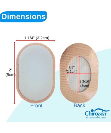 Chiroplax Bunion Cushions - 48 Count Pack for Hallux Valgus & Tailor's Bunionette Relief - Buy Online on GoSupps.com