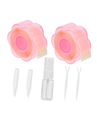 Mikinona 1 Set Lace Double Eyelid Sticker Girly Stickers Eyelid Stickers Girl Double Eyelid Tape Women Eyelid Tape Tool Stickers Double Sided Eyelid Tape Make up Beauty Stickers 5.3x5.3cm As Shown 1