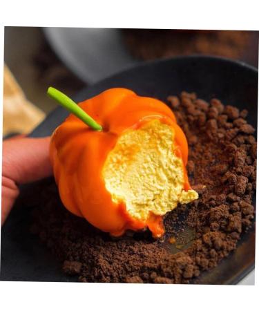 MAGICLULU 6 Pumpkin Silicone Mold Chocolate Molds Candy Molds Halloween Soap Mold Halloween Baking Molds Halloween Party Supplies Pumpkin Fondant Fudge Cake White - Buy Online on GoSupps.com