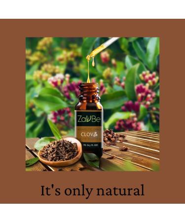 MABUA Clove Leaf Oil (Eugenia Caryophyllata) 100% Pure Natural Therapeutic Grade 120 mL (4 oz) - Buy Online on GoSupps.com