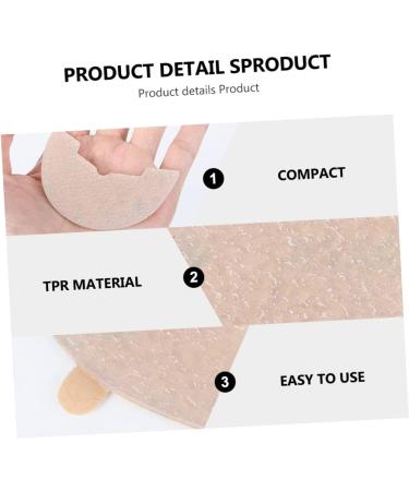 NOLITOY 3 Pairs Shoe Sole Stickers | Wear-Resistant Non-Slip Shoe Pads for High Heels & Gym | Ultimate Shoe Bottom Protector - Buy Online on GoSupps.com