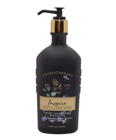 Bath and Body Works Aromatherapy Inspire Lotion - 6.5 oz Black Bottle - Buy Online on GoSupps.com
