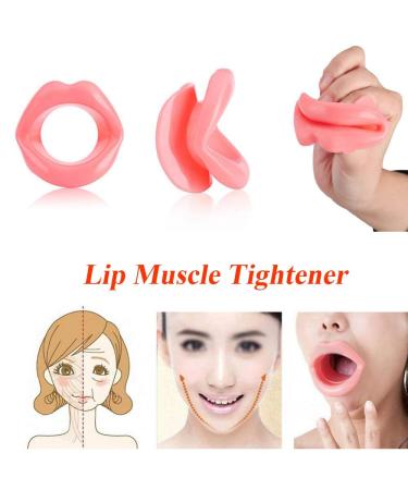Silicone Anti-Wrinkle Face Slimmer & Muscle Tightener Set for Face-Lift - 2 Pieces - Buy Online on GoSupps.com
