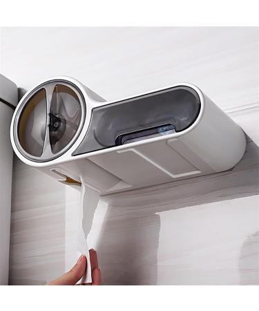 Toilet Tissue Box Perforated Toilet Paper Box Toilet Creative Roll Paper Tube Multi-Functional Toilet Paper Shel - Buy Online on GoSupps.com