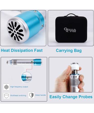 Shock Wave Therapy Device for ED & Chronic Pain Relief - 7 Massage Heads | International Shipping - Buy Online on GoSupps.com