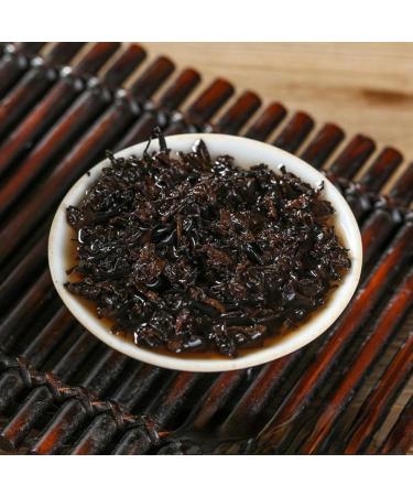 HQZM Yunnan Menghai 357g Dry Stored Puer Mature Tea The Classic Rich And Smooth Taste - Buy Online on GoSupps.com