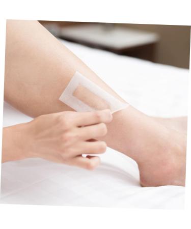 FOMIYES Bandes de Cire Non Tiss es 100 Pcs B tonnets de Cire en Bois 100 Pcs pilation Visage et Corps Usage Familial et Professionnel Soins Peau D licate pilation Jambes Poitrine Dos - Buy Online on GoSupps.com