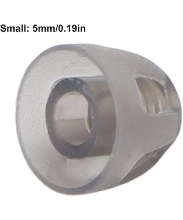 Soft Open Domes for Hearing Aids - 10 Silicone Earplugs Replacement Parts | Black Layer Earplugs - Buy Online on GoSupps.com