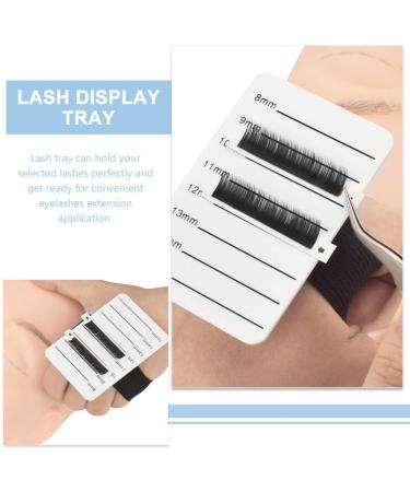 Eyelash Display Board | Acrylic Lash Holder Tray for Extensions | 7.9x5.4 cm | Best Lash Extension Supplies - Buy Online on GoSupps.com