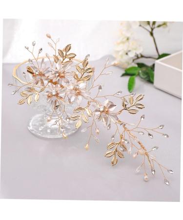 minkissy 1pc Crystal Hair Clips Wedding Barrettes Rhinestone Side Hair Clips Flower Hair Clips Bridal Hair Barrettes Crystal Hair Accessories Wedding Women Barrettes Hair Pin Fashion Bride - Buy Online on GoSupps.com