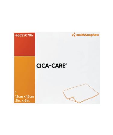 Smith+Nephew CICA-CARE Self-Adhesive Silicone Gel Sheet for Scar Management, Wound Care Product, 5 Inches by 6 Inches