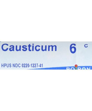 BOIRON Causticum 6 C - Homeopathic Remedy 80 CT | Fast International Shipping - Buy Online on GoSupps.com