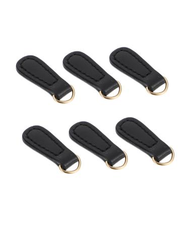 Sewacc 6st leather zipper head zipper replacement zipper. Zipper pull replacement leather zipper wall wallet for men travel liner bag heavy suitcase