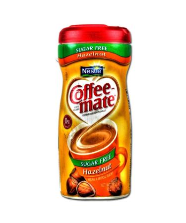 Nestle Coffee-Mate Hazelnut Sugar Free Bo te de 289 g