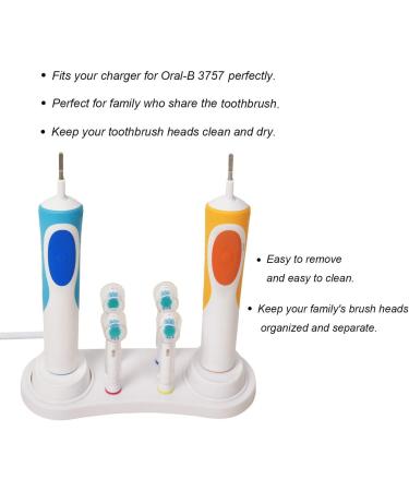 LazyMe Toothbrush Heads Holder for Oral-B D & PRO Series - Couple Charger Holders - Buy Online on GoSupps.com