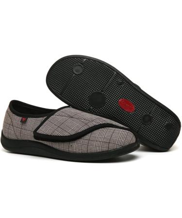 VEACAM Men's Diabetic Memory Foam Shoes - Orthopedic Sneakers for Arthritis, Swollen Feet, and Edema - Size 13 Brown - Buy Online on GoSupps.com
