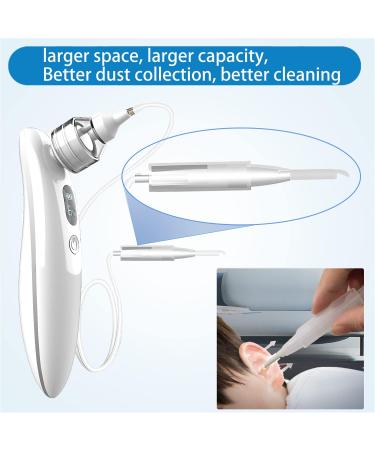 Electric Ear Wax Vacuum Removal Kit | 6 Levels | USB Charging | Safe and Gentle Earwax Sucker for Kids & Adults - Buy Online on GoSupps.com