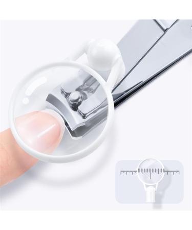 Nail Clippers Nail Clipper Kit Portable Nail Clipper Kit 3-Piece Manicure Set with Removable Magnifying Glass Nail Care Tools - Buy Online on GoSupps.com