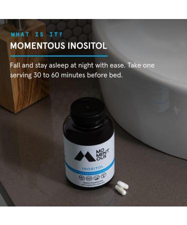 Huberman Stack Inositol Supplement - 60 Servings | Momentous - Buy Online on GoSupps.com