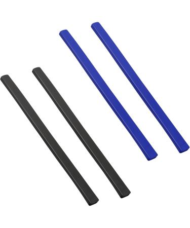 BlazerBuck Replacement Ear Socks for Oakley Tincup OX3184 & OX5099 - Black & Blue | International Shipping Available - Buy Online on GoSupps.com