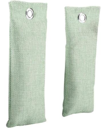 4-Pack Activated Charcoal Deodorizer - Bamboo Air Purifier Bags for Home & Car Odor Elimination - Natural Smell Absorber (Light Green) - Buy Online on GoSupps.com