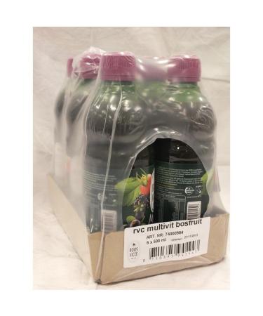 Roos Vicee Multivit Bosfruit Lot of 6 500ml bottles (multivitamin)