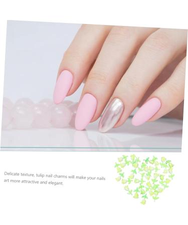 FOYTOKI Nail Art Accessories Resin Nail Tulip Charm for nail gems charms for nails 3d three-dimensional Acrylic Nail Art Flowers Nail Asssories 0.5x1x0.3cm As Shown1 - Buy Online on GoSupps.com